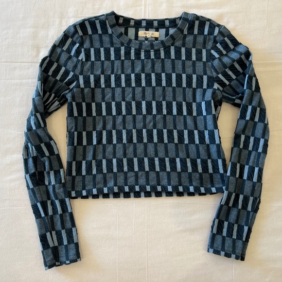 Madewell Cropped Sweater - Picture 1 of 3